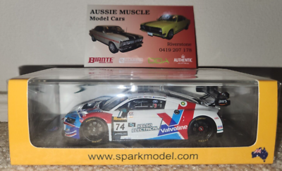1:43 Spark Audi R8 LMS GT3 #74 Team Valvoline - 4th 2022 Bathurst