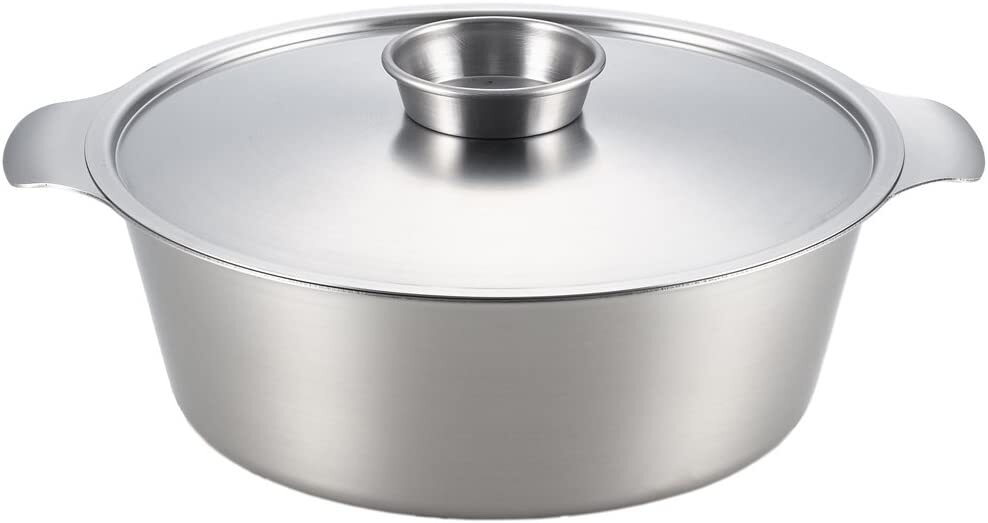 おちゃ　0418 Yoshikawa zei ese Stainles Steel Shabu Shabu Nabe Pot 26cm SJ1678