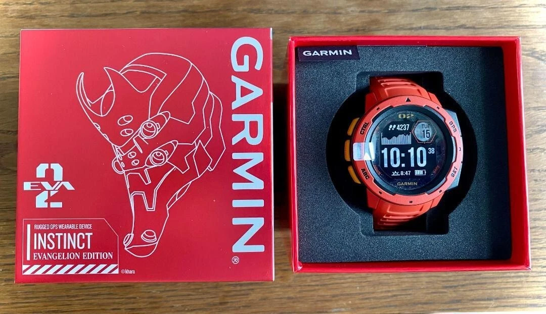 70%OFF】 Garmin INSTINCT EVANGELION Edition 腕時計(デジタル
