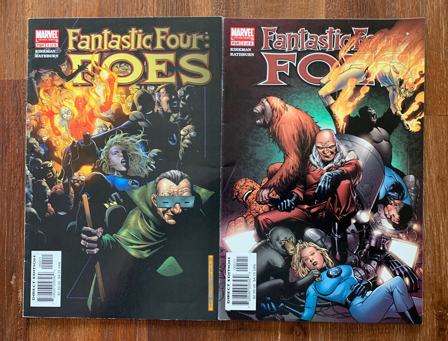 Fantastic Four: Foes #4, 5 (Marvel, 2005) The Mole Man, Red Ghost