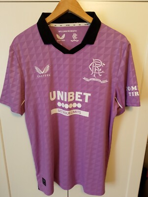 Glasgow Rangers Castore 3rd Kit, 150 Year Anniversary, 21/22 Season, Large. 