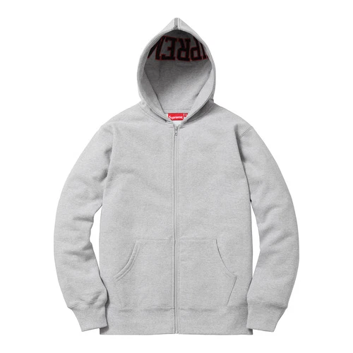 Gray supreme cheap sweatshirt