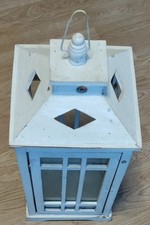 Laterne, Garten, Friedhof, Balkon, Windlicht, Deko, Shabby Chic, Holz 