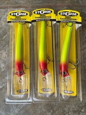 3 STORM THUNDERSTICK DEEP CRANKBAIT 4 3/8" 5/8OZ Chrome Clown S49