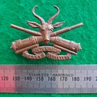 WW1 South African Heavy Artillery Regiment Bronze Cap Badge Africa Worn France