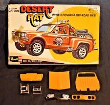 Revell Vintage Datsun Desert Rat Cab Parts 1/25