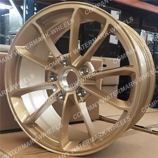 1pc Gold Wheel Rim For Porsche 911.2 992 997 991 Carrera St 4s Turbo Wide Body