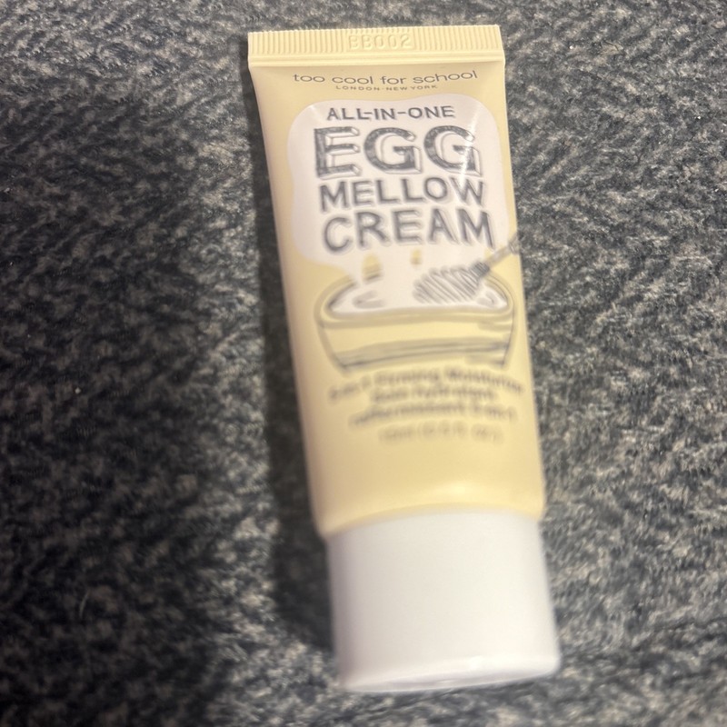 Too Cool for School All-In-One Egg Mellow Cream Firming Moisturizer .5oz/15ml