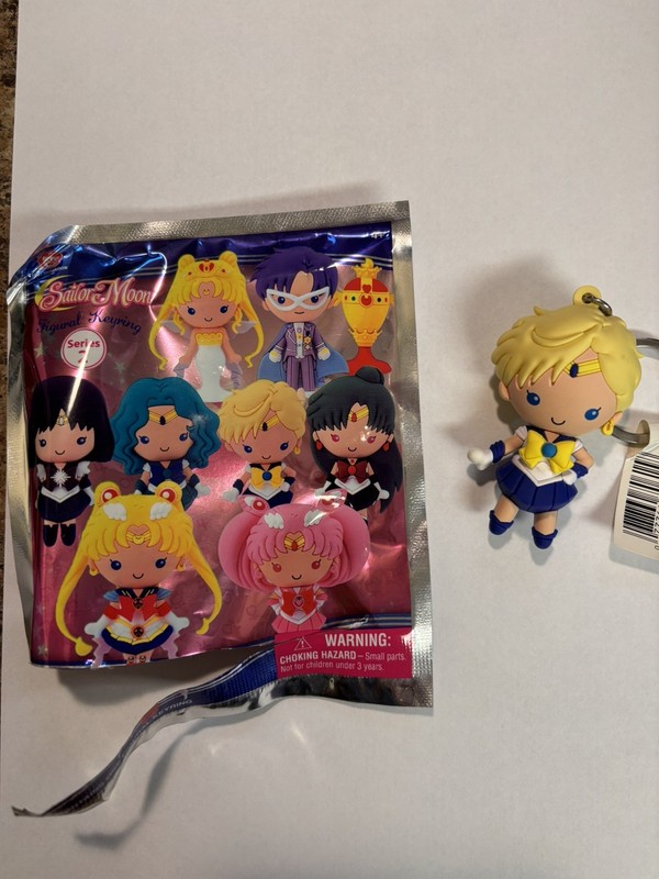 Sailor Moon Blind Bag Monogram Series 2 Keychain Uranus  with tags