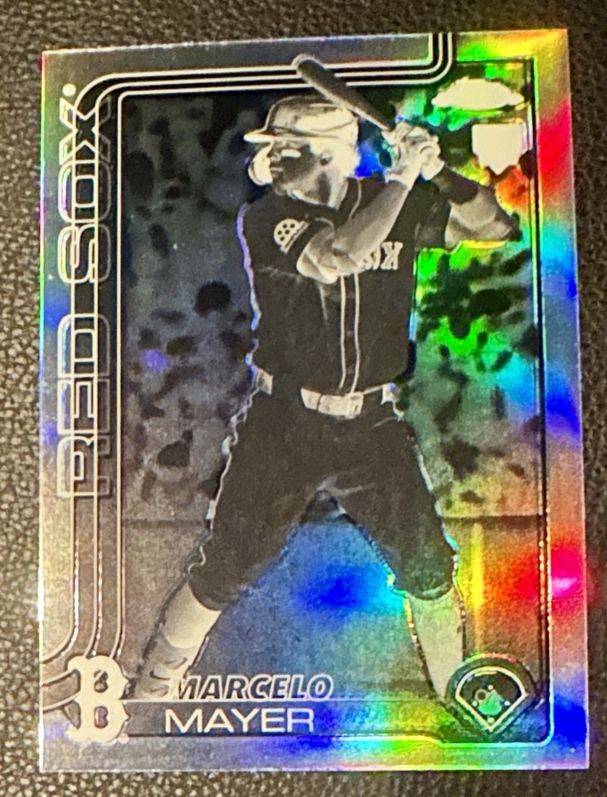 Marcelo Mayer Negative Refractor True Rookie SP 2025 Topps Chrome Update #USC9