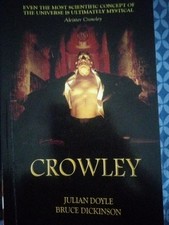 CROWLEY By Bruce Dickinson *Excellent Condition*