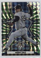 2022 Panini Mosaic Green Swirl Mosaic Prizm 4/12 Gerrit Cole #169 19jd