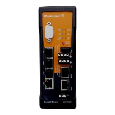 WEIDMÜLLER IE-SR-6GT-LTE/4G-EU 2535960000 SECURITY/NAT/VPN/U-LINK ROUTER