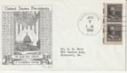 January 7 1942 16 cent Electric Eye Prexy FDC First Day Washington D.C.