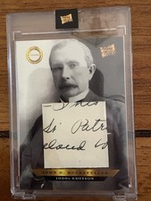 2024 Pieces of the Past 1900's John D. Rockefeller HANDWRITING RELIC #359
