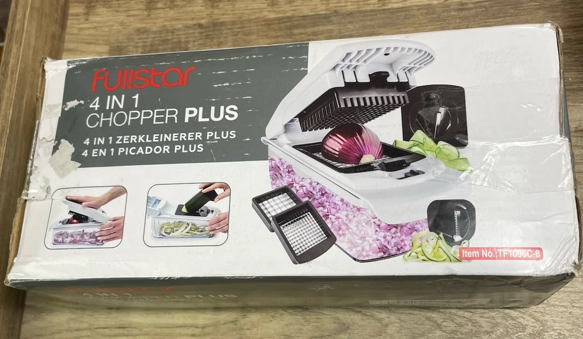 FULLSTAR ADJUSTABLE MANDOLINE VEGETABLE CHOPPER New Open Box Complete