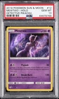 2019 POKEMON SUN & MOON DETECTIVE PIKACHU #12 MEWTWO-HOLO PSA 10