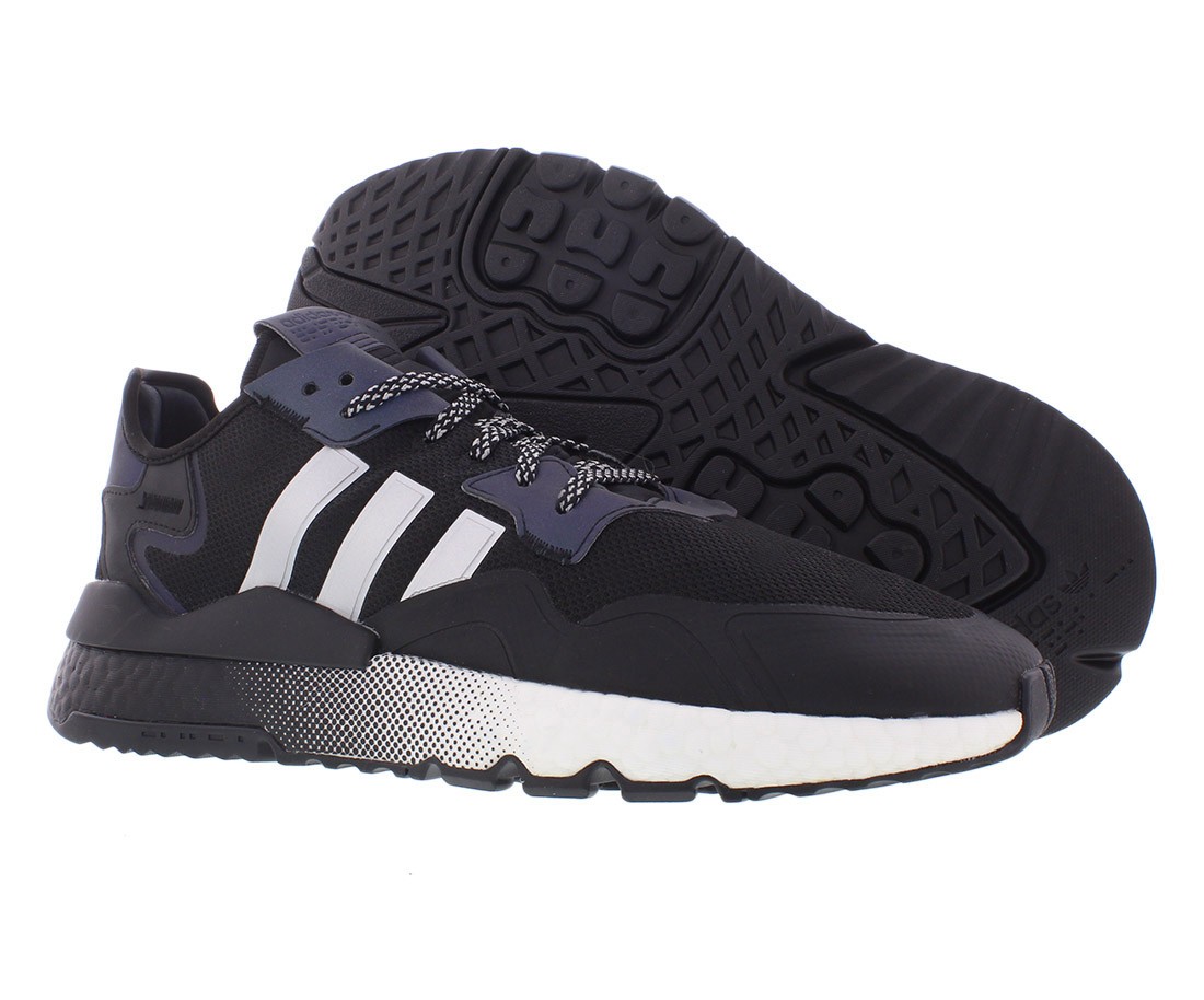 Мужские кроссовки Adidas Nite Jogger Размер 5 Цвет Черный 11490₽
