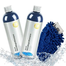 Koch Chemie Nano Magic Shampoo 2x750ml Autopflege Set + Chubby Waschhandschuh
