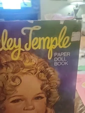 Vintage Shirley Temple Paper Doll Book by Whitman 1976 Unused Uncut