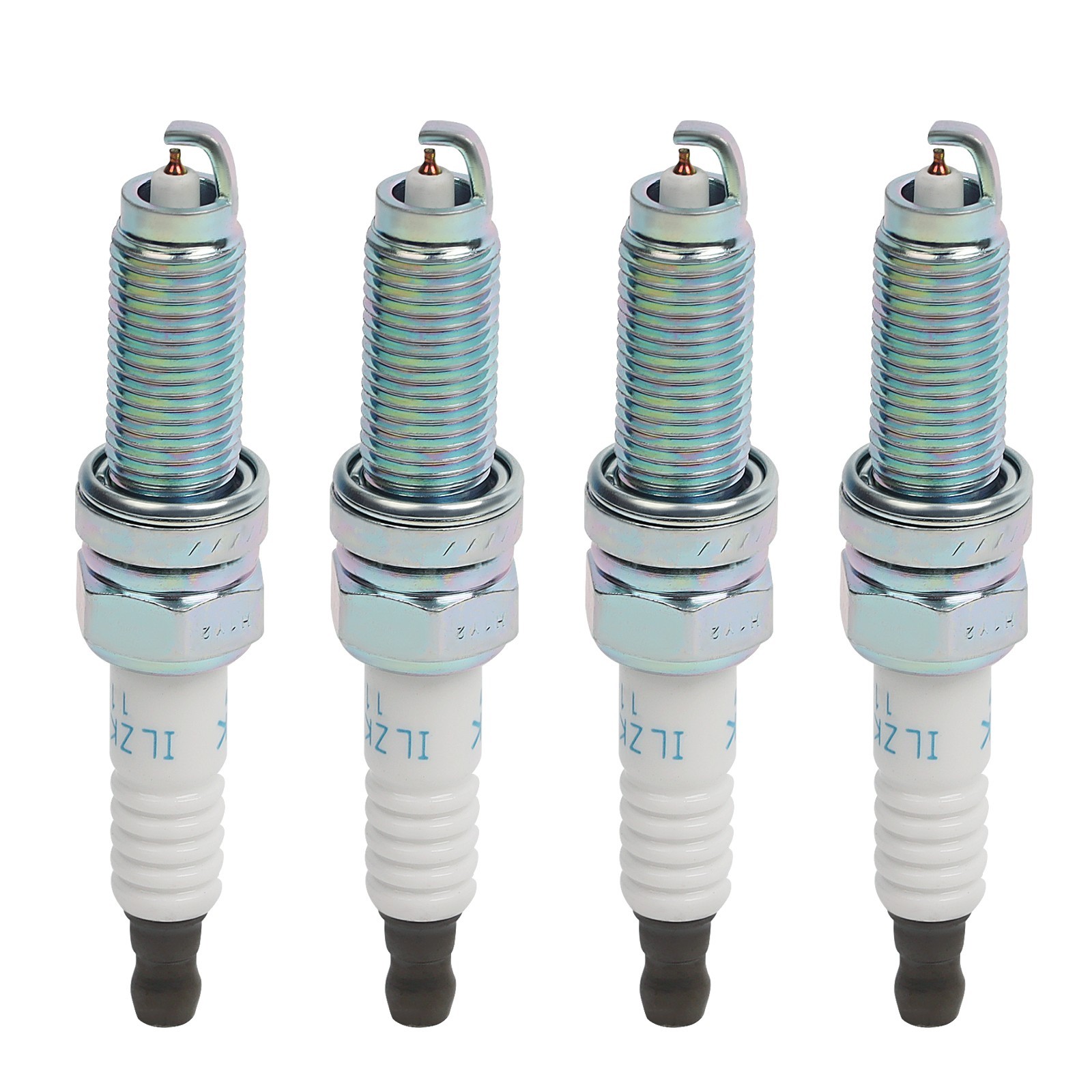 4PCS Genuine OEM NGK Iridium Spark Plugs For Honda 12290-R70-A01 ILZKR7B11