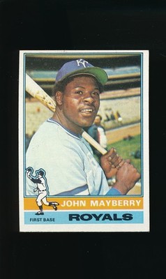1976 Topps #440 John Mayberry * First Base * Kansas City Royals * EX-MT *