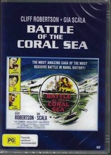 Battle of the Coral Sea DVD Cliff Robertson Brand New and Sealed