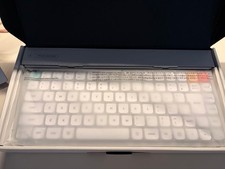 Nuphy JIS Air75 V3 Wireless Mechanical Keyboard Brown White Used Complete Set