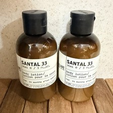 Le Labo Santal 33 Body Lotion TRAVEL SIZE 3 fl oz EA - 2 PACK