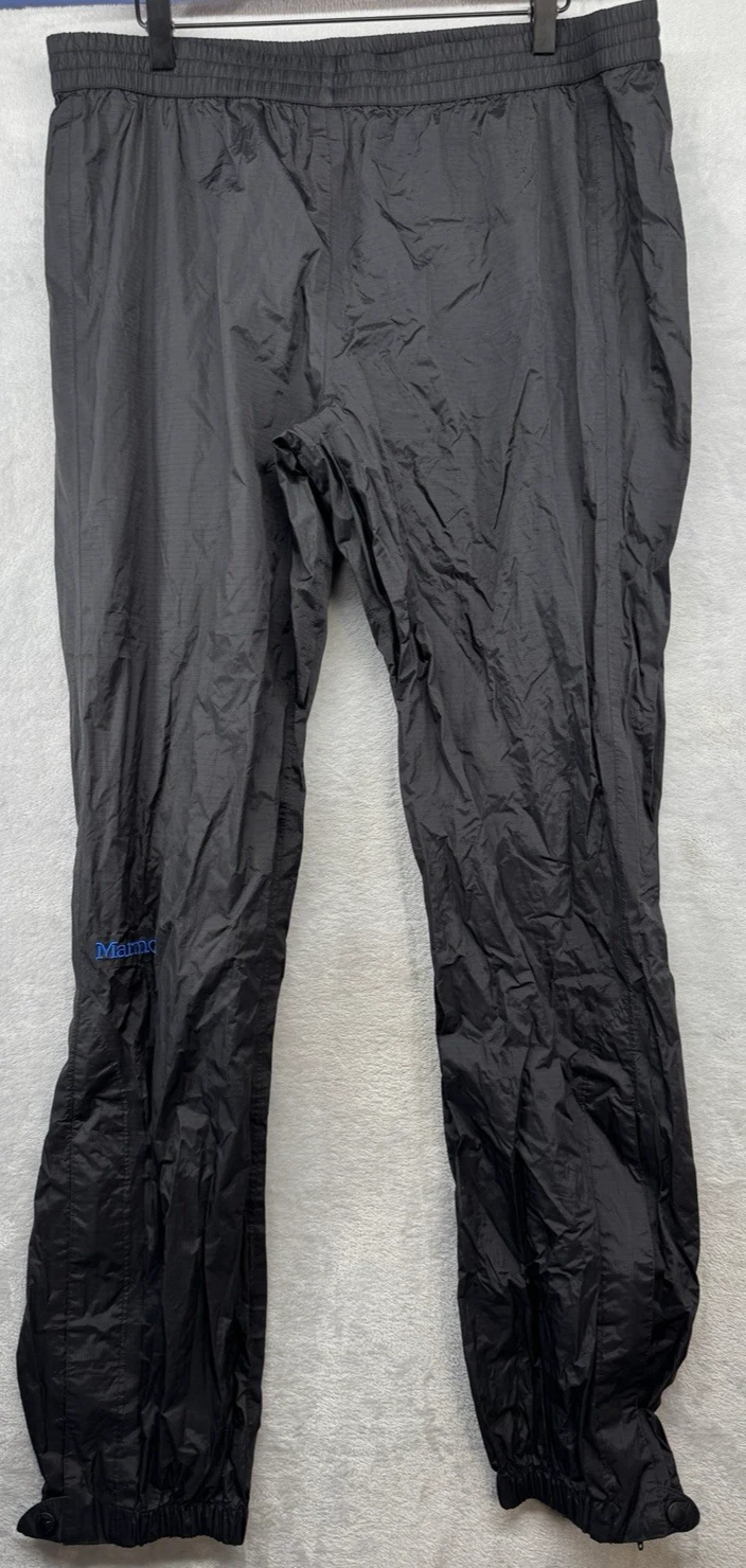 Marmot Waterproof Pants Hiking Rain Windbreaker Black Men's Size XL
Opens in a new window or tab