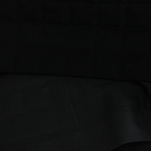 【Skirts】CHANEL Women's Knee-Length Flared Skirt Wool and Silk Size 44 Black thumbnail 5