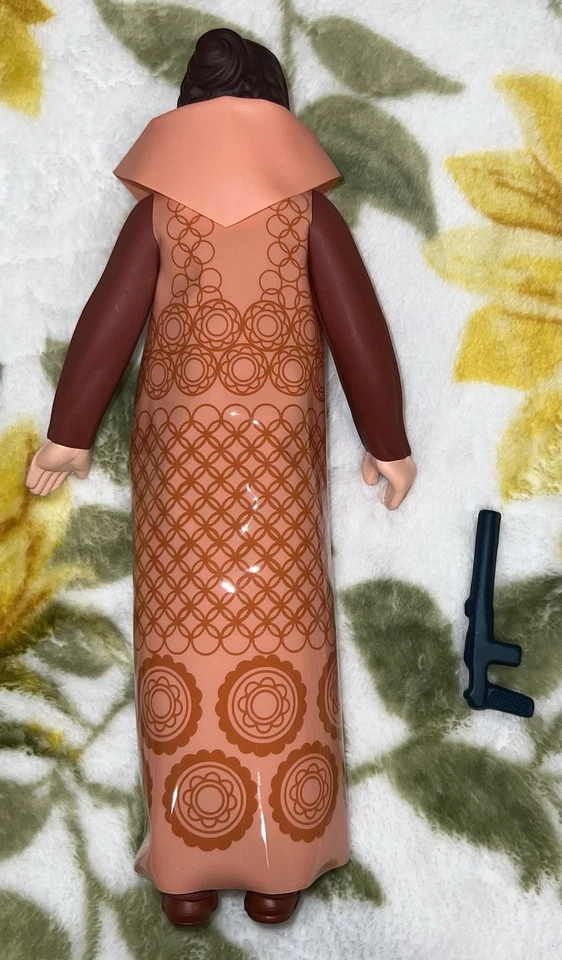 COMO NUEVO Suave Gigante Jumbo Princesa Leia Organa Bespin Vestido 12” Star Wars ¡NUEVO/ABIERTO! Foto 2 de 3