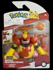Pokemon MAGMORTAR Battle Ready Deluxe Action Figure Jazwares NEW 2022