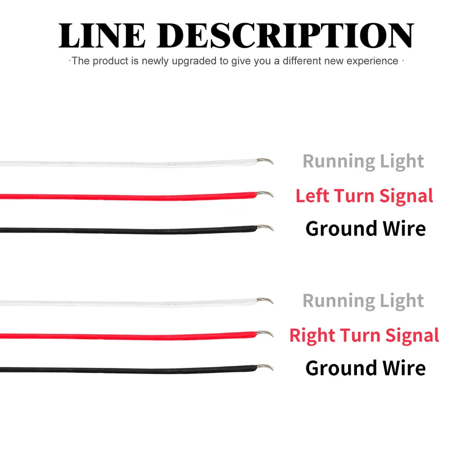 Cubierta de carenado de faros delanteros con luz para Electra Glide Ultra Classical 14-19 Foto 3 de 4
