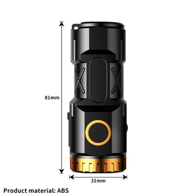 Three-Eyed-Monster Mini Flashlight Flash Super-Power Waterproof Outdoor TL