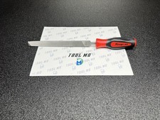Snap-on Tools New Red Soft Grip Flat 8 Length Blade Mill File Sghf615b 8ma