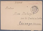 MayfairStamps Germany 1947 Worms to Chicago IL Cover aaz_89331