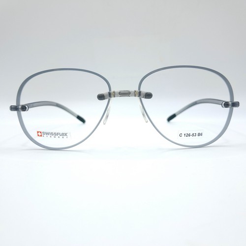 Swissflex Eyewear Brille C 126-53 B6 ultra leicht Grau transluzent - Bild 1 von 5