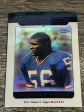 Lawrence Taylor 2005 Topps Chrome REFRACTOR #159 NM-MINT Giants SP Golden Moment