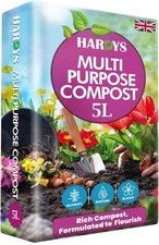 Hardys 5L Multi Purpose Compost - Potting & Seed Compost for Outdoor Plants | Al