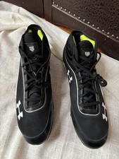 Under Armour Micro G Baseball Cleats -YYII-S1 -Mens 16 - Black- Metal Cleat