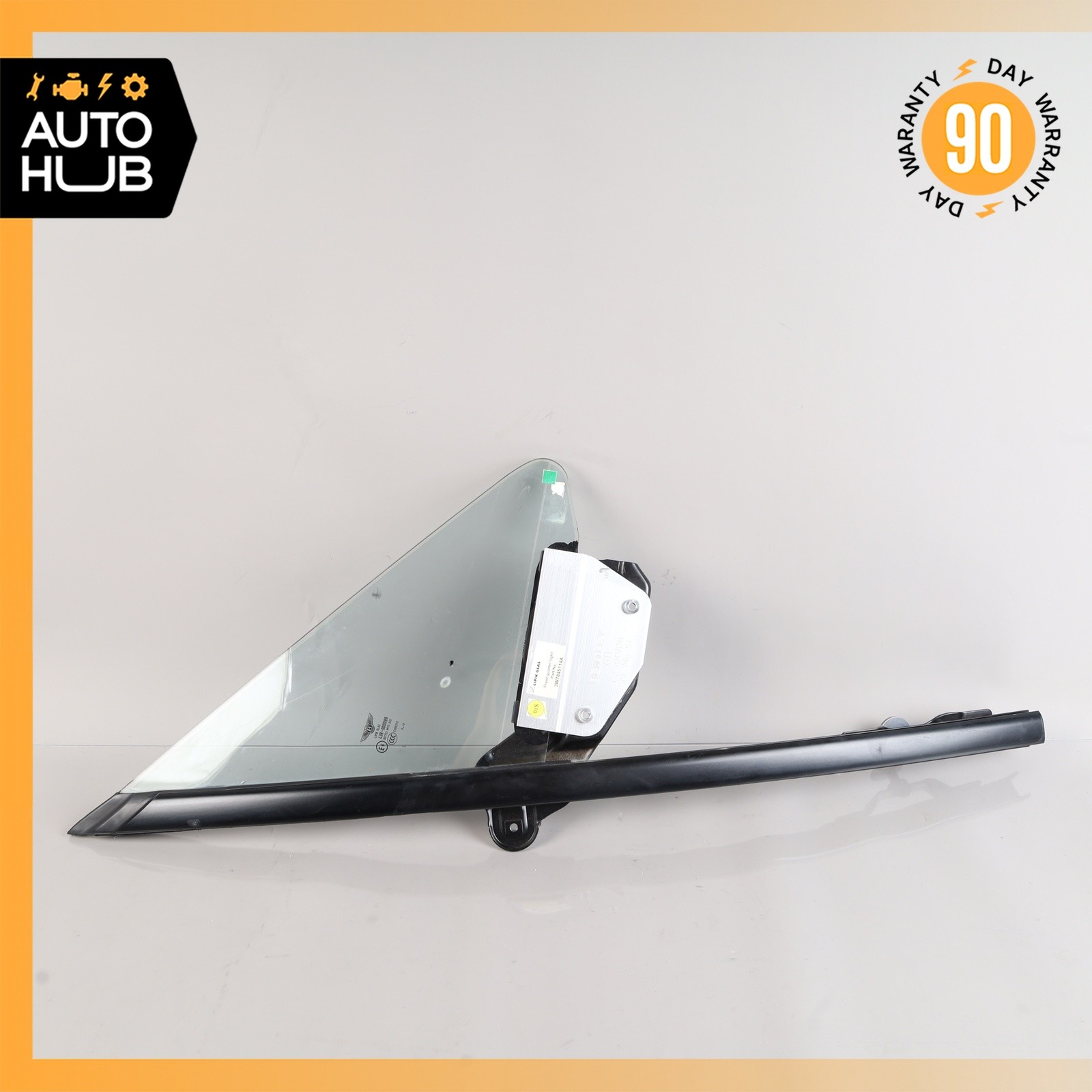Bentley Continental GT 2007-2011 Front Right Quarter glass