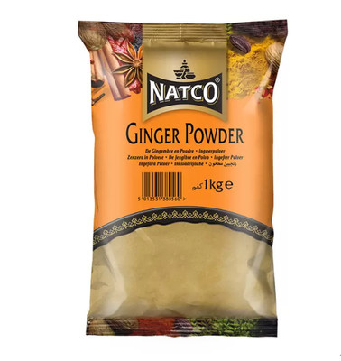 Natco Ingwerpulver, gemahlenes Gewürz für Currys und Backen, 1 kg