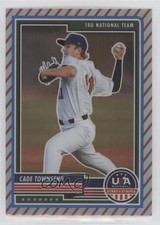2023 Panini USA Baseball Stars & Stripes Stripes Prizm Cade Townsend #18 2id
