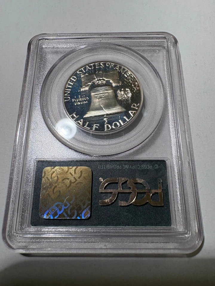 1962 Proof Franklin Half Dollar PCGS PR66CAM Old PCGS Holder Mintage 3,218,019. - Image 2 of 2