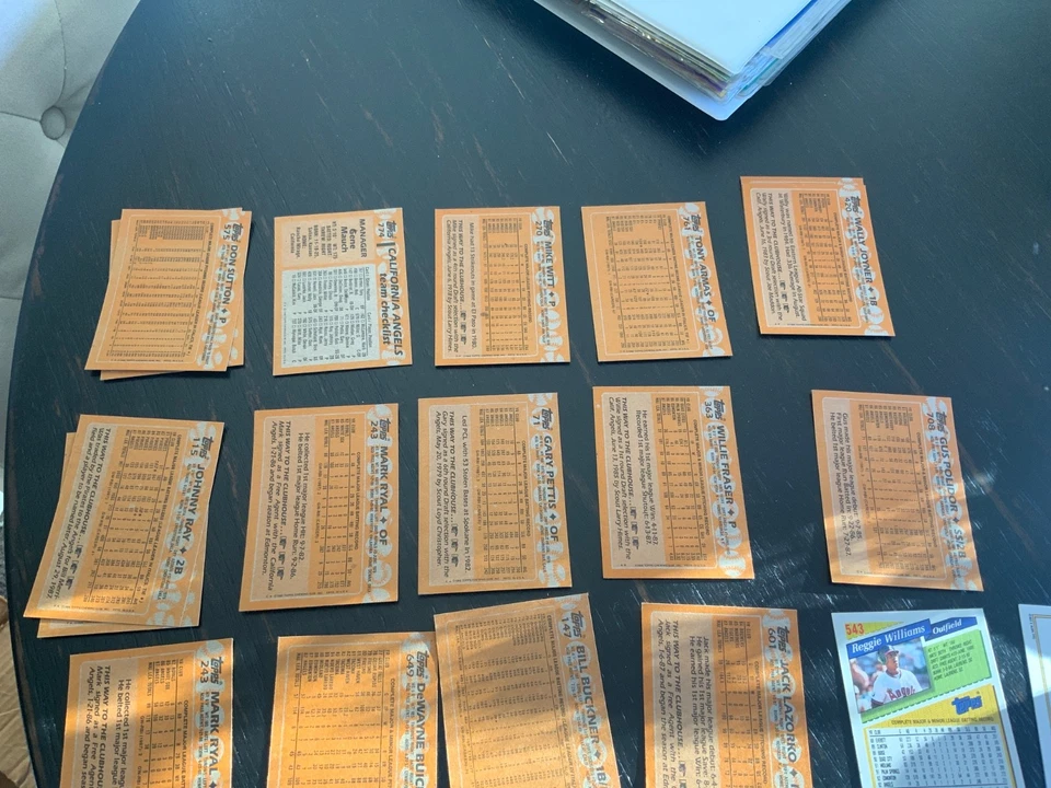 Lote de 29 tarjetas de béisbol Topps Angels 1988/89/90/92/2013 Foto 3 de 4