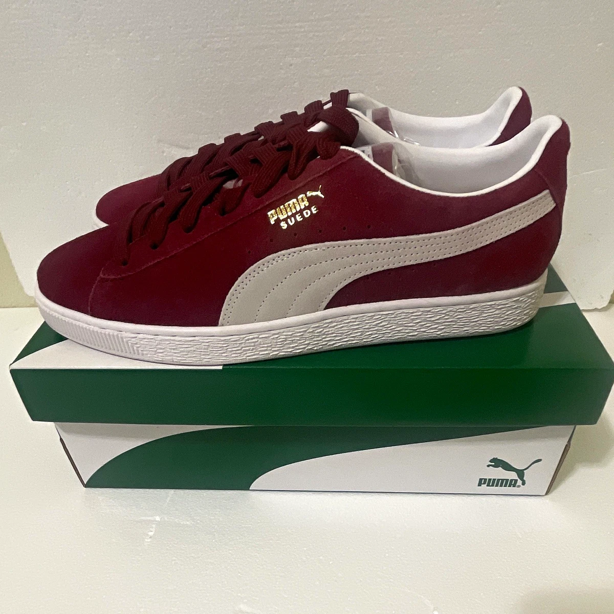 puma suede maroon products for sale | eBay