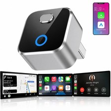 Wireless CarPlay Adapter for iPhone, 2-in-1 USB Carplay Wireless Adapter for