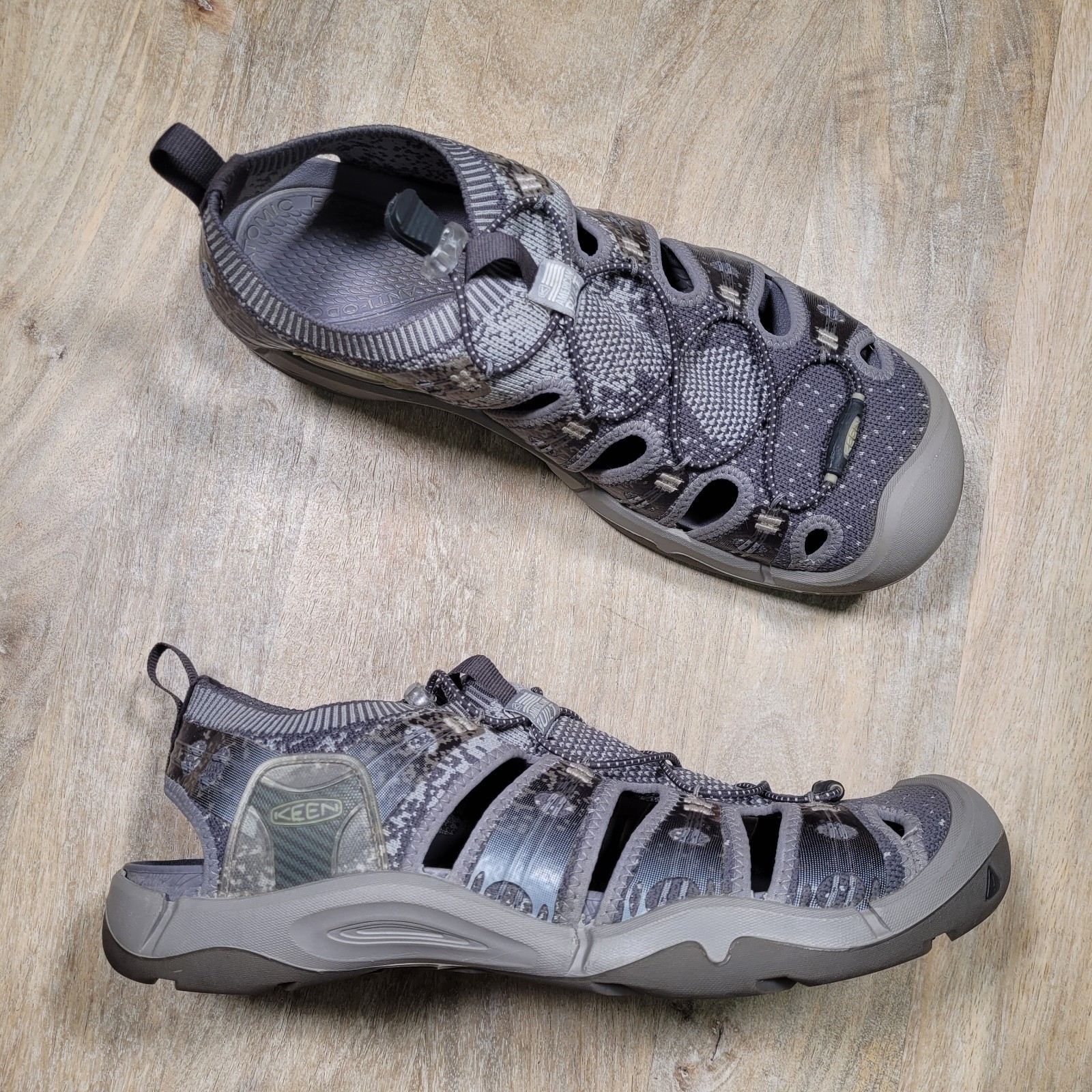 Sandali Keen da uomo taglia 13 EVOFIT ONE sport all'aperto escursionismo scarpe da acqua made in USA