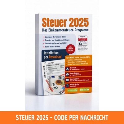 ALDI Steuer 2025   Einkommensteuer 2025 | Download-Key | Digital Versand